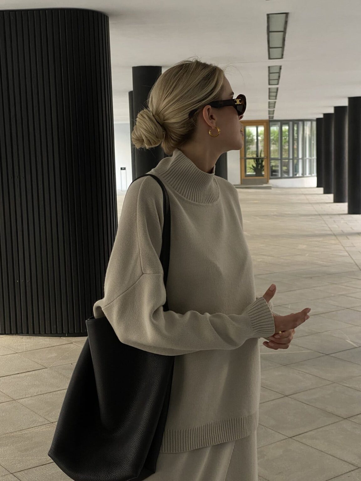 Strickpullover aus Merinowolle