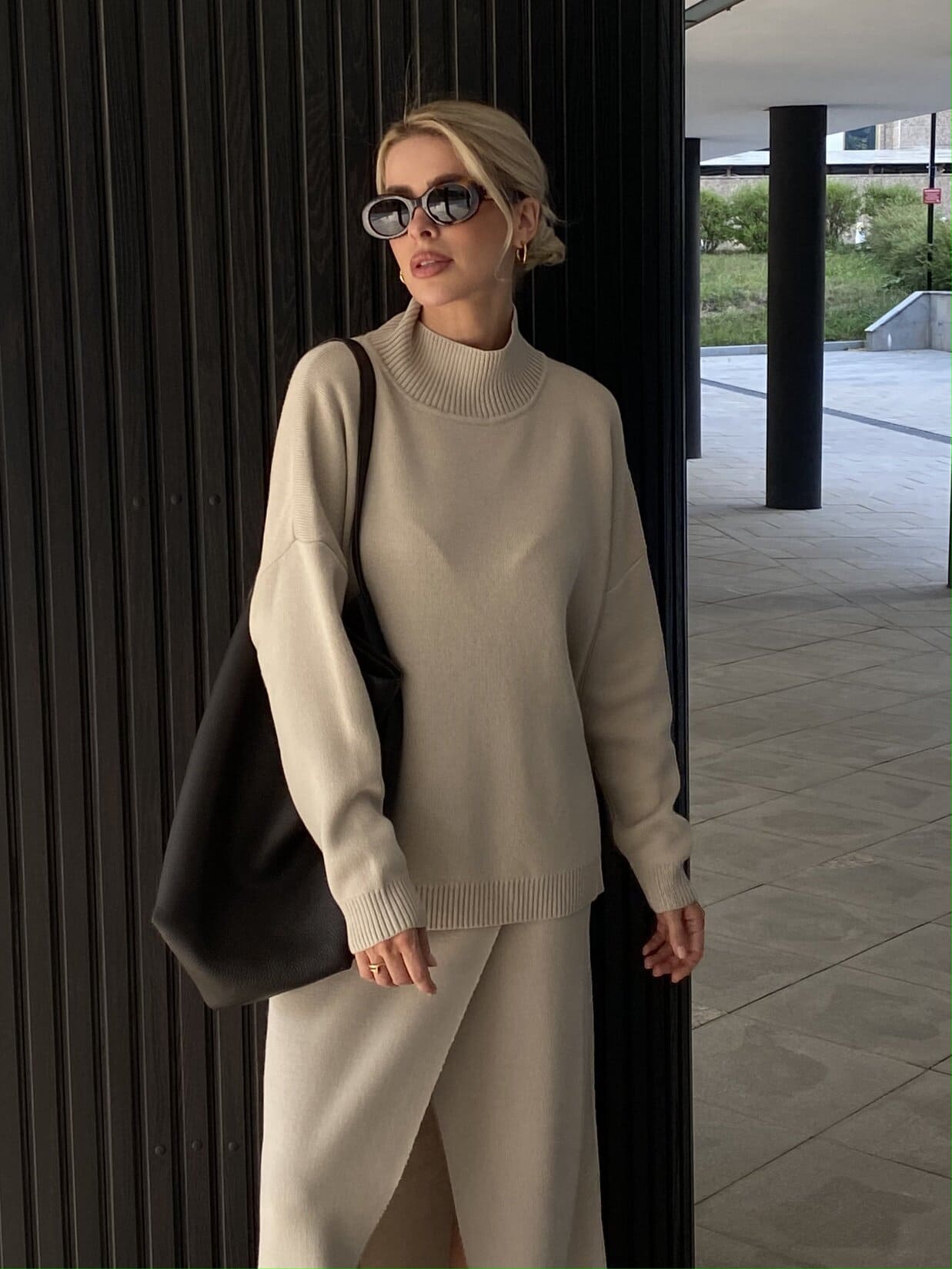 Strickpullover aus Merinowolle
